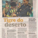 Anjos do Futsal no Diário Catarinense