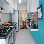 Azul na parede da cozinha?