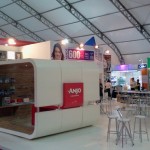 Anjo marca presença na Construsul em Porto Alegre (RS)