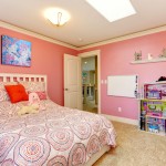 A cor rosa é predominante nos quartos de meninas
