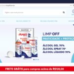 Anjo Tintas lança e-commerce para venda de álcool gel, álcool líquido e álcool spray
