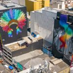 Galeria Pagé ganha cores do artista plástico MENA