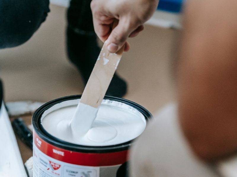 como conservar a tinta depois de aberta sem estragar