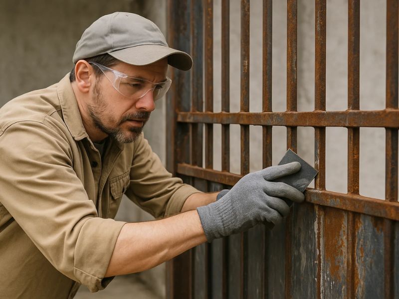 como pintar metais com eficiência