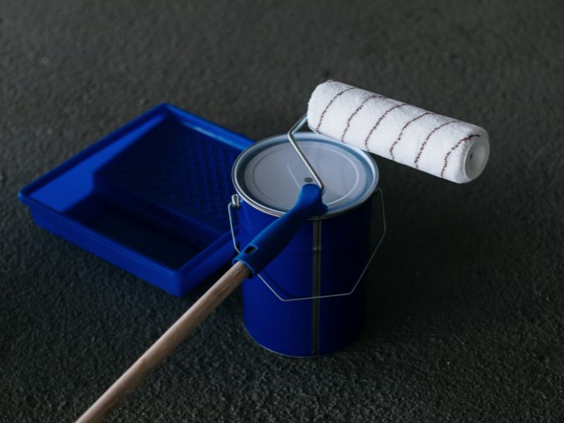 tipos de rolo de pintura de lã sintética